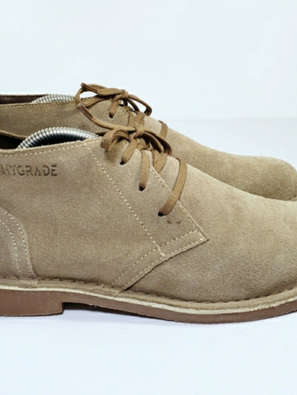 HyGrade Mens Suede Leather Chukka Boots